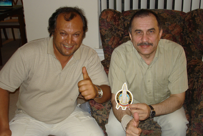  # ci271 With MIR-ISS cosmonaut Pavel Vinogradov 2